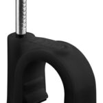 GOOBAY ρόκα στήριξης καλωδίων 64683, 10mm, μαύρο, 100τμχ - 4040849646836