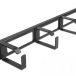 DELOCK Cable Managment για rack 66658, 4 θέσεων, 1U, μεταλλικό - 4043619666584