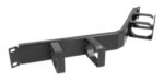 DELOCK cable management 66667, rack 19"/1U, 4x γάντζοι, γωνιακό, μαύρο - 4043619666676