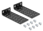 DELOCK σετ βάσεις τοποθέτησης για rack 67281, μαύρο, 2τμχ - 4043619672813 - Image 2