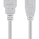 GOOBAY καλώδιο USB σε USB Type B 68712, 1.8m, 480Mbps, γκρι - 4040849687129