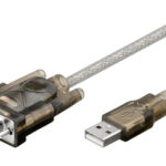 GOOBAY καλώδιο USB σε RS-232 68875, 1 Mbit/s, 1.5m, διάφανο - 4040849688751
