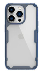 NILLKIN θήκη Nature Pro για Apple iPhone 14 Pro, μπλε & διάφανη - 6902048248526