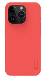 NILLKIN θήκη Super Frosted Shield Pro για iPhone 15 Pro, κόκκινη - 6902048265592