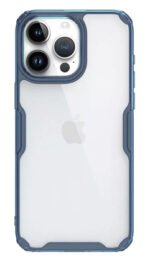 NILLKIN θήκη Nature Pro για iPhone 15 Pro, διάφανη-μπλε - 6902048265844