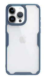 NILLKIN θήκη Nature Pro για iPhone 15 Pro Max, διάφανη-μπλε - 6902048265882