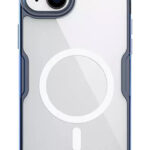 NILLKIN θήκη Nature Pro Magnetic για iPhone 15 Plus, διάφανη-μπλε - 6902048265943