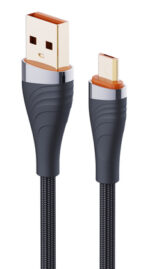 LDNIO καλώδιο micro USB σε USB LS691, 30W, 1m, γκρι -