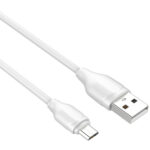 LDNIO καλώδιο Micro USB σε USB LS371, 2.1A, 1m, λευκό - 6933138643716