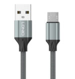 LDNIO καλώδιο Micro USB σε USB LS441, 2.4A, 1m, γκρι - 6933138690765 - Image 2