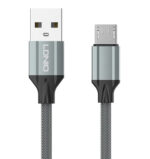 LDNIO καλώδιο Micro USB σε USB LS441, 2.4A, 1m, γκρι - 6933138690765