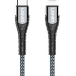 LDNIO καλώδιο Lightning σε USB-C LC111, 30W PD, 1m, γκρι - 6933138690840