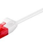 GOOBAY καλώδιο δικτύου 71549, CAT 6 U/UTP, slim, copper, 250MHz, 0.15m, λευκό - 4040849715495