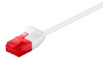 GOOBAY καλώδιο δικτύου 71550, CAT 6 U/UTP, slim, copper, 250MHz, 0.25m, λευκό - 4040849715501 - Image 2