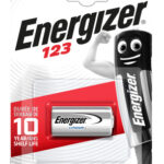 ENERGIZER μπαταρία λιθίου CR123A, 3V, 1τμχ -