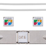 GOOBAY σύνδεσμος καλωδίων CAT 6 79577, STP, toolfree - 4040849795770