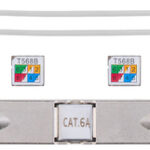 GOOBAY σύνδεσμος καλωδίων CAT 6A 79579, STP, toolfree - 4040849795794