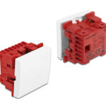 DELOCK module διακόπτης Easy 45 81360, μονός, 2-pole, 1-way, λευκός - 4043619813605