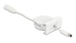 DELOCK module καλώδιο τροφοδοσίας Easy 45 81377, ανασυρόμενο 50cm, λευκό - 4043619813773