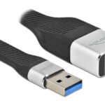 DELOCK αντάπτορας δικτύου 86937, USB, 1000Mbps Ethernet, 13cm, μαύρος - 4043619869374