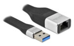 DELOCK αντάπτορας δικτύου 86937, USB, 1000Mbps Ethernet, 13cm, μαύρος - 4043619869374