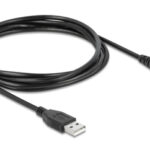 DELOCK καλώδιο USB σε RJ50 90598 για barcode scanner, 1.5m, μαύρο - 4043619905980