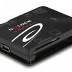 DELOCK card reader 91007 για Micro SD/SD/CF/MS/xD/M2, μαύρο - 4043619910076
