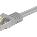 GOOBAY καλώδιο δικτύου 91585, CAT 7 S/FTP, copper, 500MHz, 1m, γκρι - 4040849915857