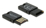 DELOCK USB card reader 91603 για κάρτες μνήμης micro SD, μαύρο - 4043619916030