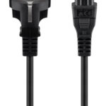 GOOBAY καλώδιο τροφοδοσίας 93586, 0.75mm², 1.8m, μαύρο - 4040849935862