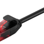GOOBAY καλώδιο δικτύου 93713, CAT 6 U/UTP, slim, copper, 0.5m, μαύρο - 4040849937132