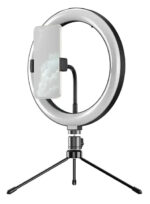 APEXEL φωτιστικό δαχτυλίδι LED APL-FL10JJ13Y με μίνι τρίποδα, Φ26cm - 5210131080153 - Image 2