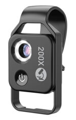 APEXEL φακός μικροσκόπιο APL-MS002 για smartphone κάμερα, 200x zoom, LED - 5210131080108