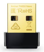 TP-LINK ασύρματος USB αντάπτορας δικτύου Archer T600U Nano, 600Mbps, V.1 - 6935364089184