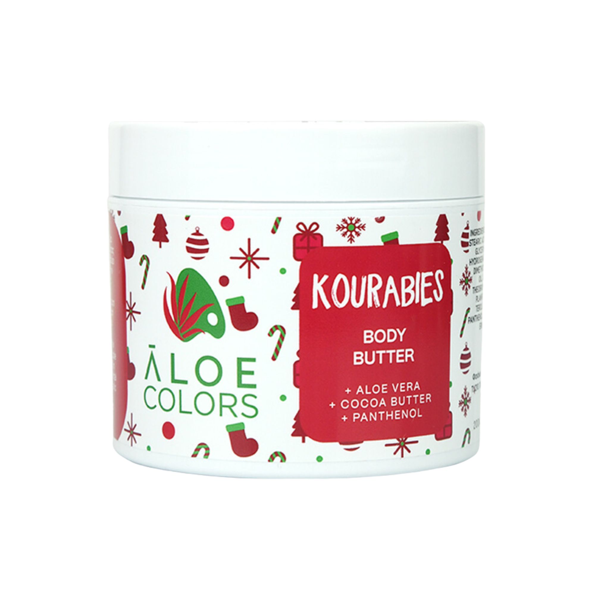 xr:d:DAFlT9Qpi8I:1273,j:8508837660988218675,t:23121213 Aloe Colors Kourabies Body Butter Ενυδατικό Βούτυρο Σώματος με Άρωμα Κουραμπιέ 200ml - Image 1