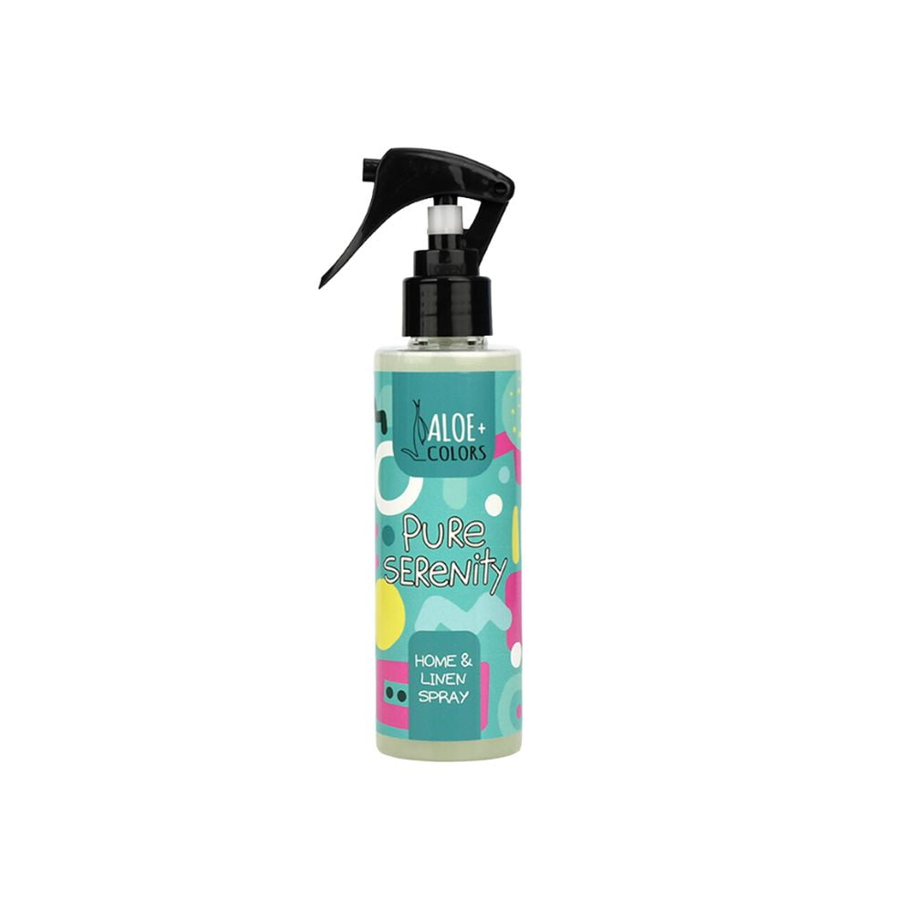 Aloe-Colors-Pure-Serenity-Home-Linen-Spray-Αρωματικό-Χώρου-Υφασμάτων-150ml- Aloe+ Colors Pure Serenity Home & Linen Spray Αρωματικό Χώρου & Υφασμάτων 150ml - Image 1
