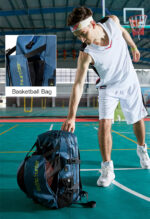 ARCTIC HUNTER τσάντα πλάτης B00391 με θήκη μπάλας & laptop, 26L, μαύρη - 6970672350328 - Image 2