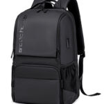 ARCTIC HUNTER τσάντα πλάτης B00532 με θήκη laptop 15.6", USB, 28L, μαύρη - 6970672353909