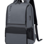 ARCTIC HUNTER τσάντα πλάτης B00532 με θήκη laptop 15.6", USB, 28L, γκρι - 5210131064238