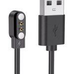 ZEBLAZE USB καλώδιο φόρτισης για smartwatch Beyond 3 Plus, μαύρο - 5210131143285