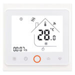 Smart θερμοστάτης πετρελαίου BHT-002-GBLWDB, dual band WiFi, χωνευτός, λευκός - 5210131049419