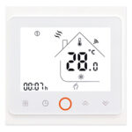 Smart θερμοστάτης αερίου BHT-002-GCLWDB, dual band WiFi, χωνευτός, λευκός - 5210131049426