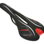 C-TECH σέλα ποδηλάτου BIKE-0042, ανατομική, Φ22.4mm 28 x 13cm, μαύρη - 5210131059739