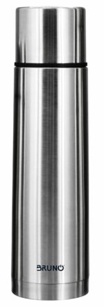 BRUNO θερμός BRN-0069, με καπάκι-κύπελλο, anti-slip, 1000ml, ασημί - 5210131055021 - Image 2