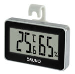 BRUNO ψηφιακό θερμόμετρο & υγρασιόμετρο BRN-0081, °C & °F, λευκό - 5210131056998