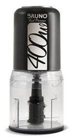 BRUNO πολυκόπτης BRN-0087, 2 ταχύτητες, 400W, 500ml, 4 λεπίδες, μαύρος - 5210131061749