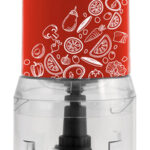 BRUNO πολυκόπτης BRN-0089, 2 ταχύτητες, 400W, 500ml, 4 λεπίδες, κόκκινος - 5210131061763