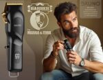 BRUNO επαγγελματική κουρευτική μηχανή BRN-0222 με βάση, επαναφορτιζόμενη, μαύρη - 5210131123812 - Image 2