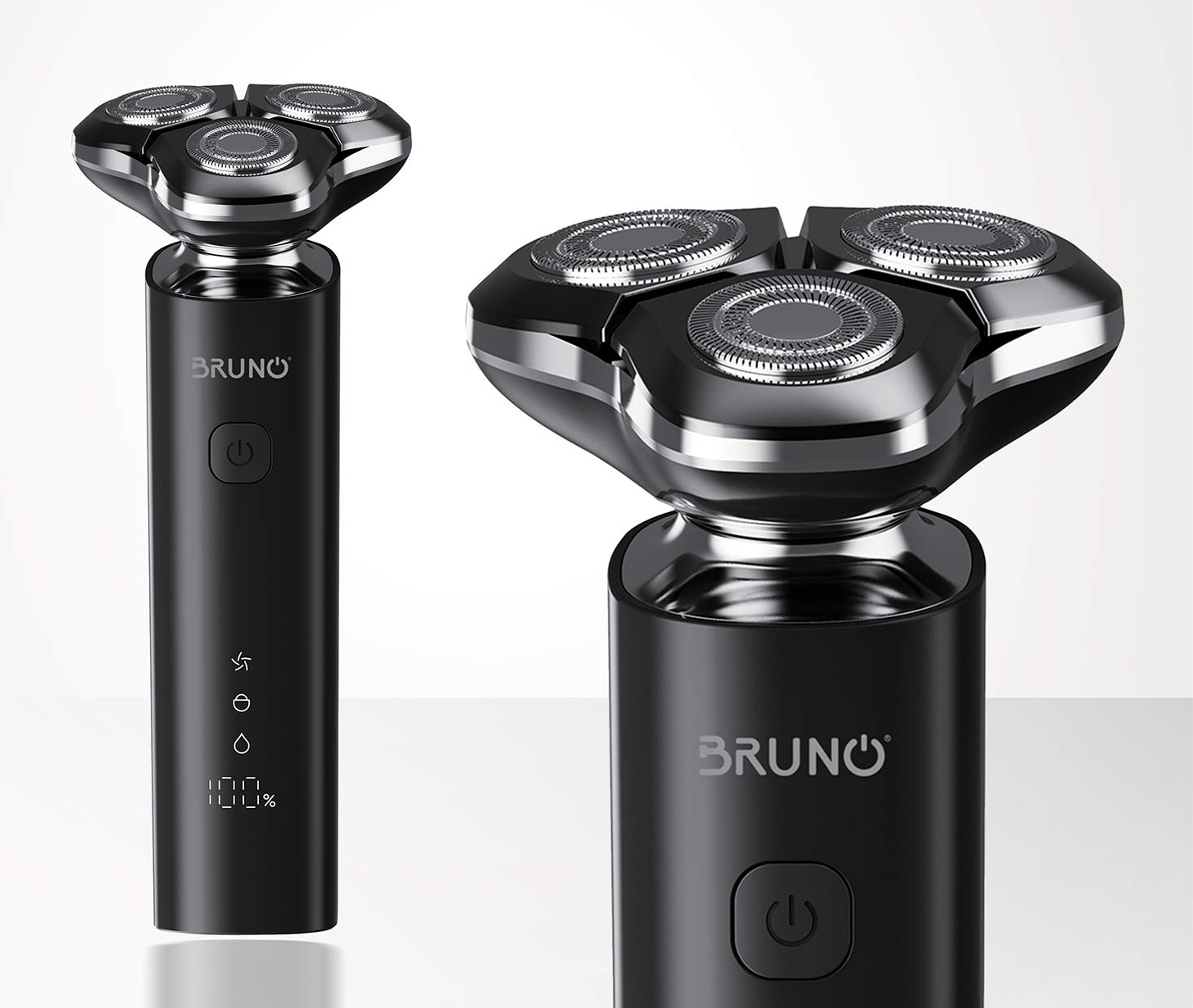 BRN-0223 BRUNO ξυριστική μηχανή προσώπου BRN-0223, επαναφορτιζόμενη, μαύρη - 5210131123867 - Image 1