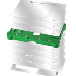 JLY βάση επισκευής motherboard BST-1023APLUS για iPhone, με BGA stencils - 6938144125515